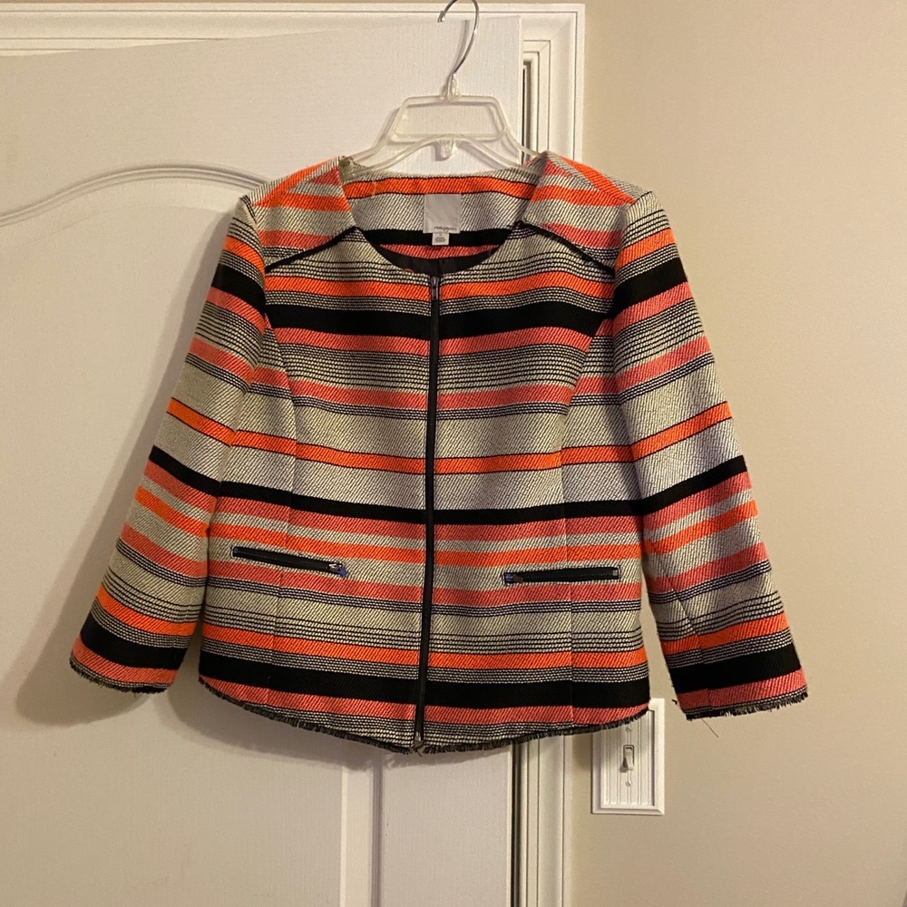 Halogen Cropped Blazer/Jacket - image 1